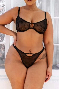 Lounge Underwear Bügel-BH Sets Grace Balcony Bra (Set) - Black 9 Lounge Underwear Bügel-BH Sets Grace Balcony Bra (Set) - Black