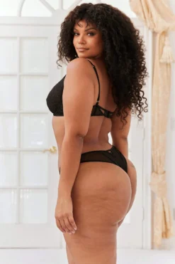 Lounge Underwear Outlet Outlet Icon Balcony Bra (Set) - Black