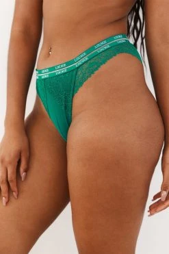 Lounge Underwear Vogue Balcony Briefs - Emerald String Und Slip