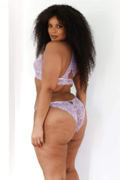 Lounge Underwear BH Ohne Bügel Sets Lace Triangle Bra (Set) - Lilac