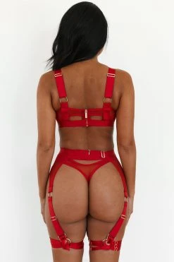 Lounge Underwear Luna Intimates Bra (Set) - Red