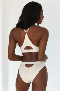 Lounge Underwear Outlet Seamless Bra (Set) - Oatmeal Outlet