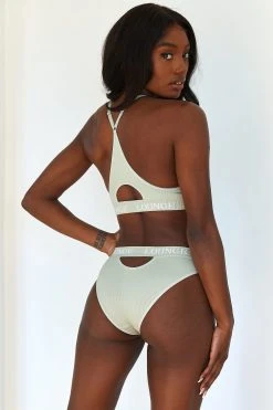 Lounge Underwear Seamless Bra (Set) - Olive