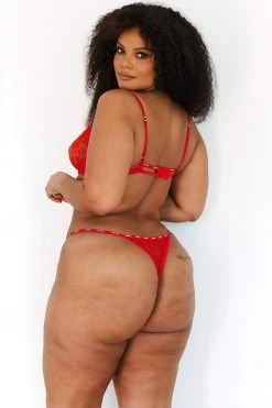 Lounge Underwear Bügel-BH Sets Sustainable Charmed Balcony Bra (Set) - Red