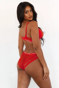 Lounge Underwear Liberty Balcony Bra (Set) - Red Bügel-BH Sets 7 Lounge Underwear Liberty Balcony Bra (Set) - Red Bügel-BH Sets
