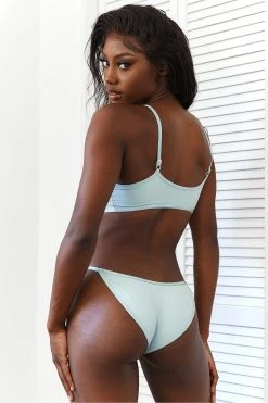 Lounge Underwear Essential Bralette (Set) - Sage 16 Lounge Underwear Essential Bralette (Set) - Sage