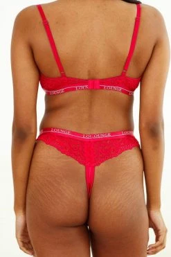 Lounge Underwear Outlet Outlet Silk Balcony Bra (Set) - Scarlett 6 Lounge Underwear Outlet Outlet Silk Balcony Bra (Set) - Scarlett