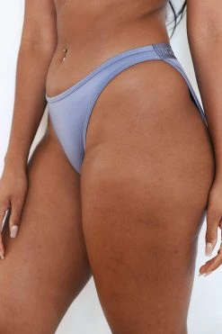 Lounge Underwear Sleek Mindful Briefs - Smoked Blue String Und Slip 4 Lounge Underwear Sleek Mindful Briefs - Smoked Blue String Und Slip