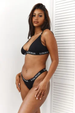 Lounge Underwear Bamboo Triangle Bra (Set) - All Black BH Ohne Bügel Sets 9 Lounge Underwear Bamboo Triangle Bra (Set) - All Black BH Ohne Bügel Sets