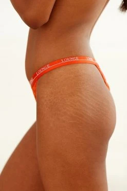 Lounge Underwear Outlet Balcony Thong - Apricot Outlet