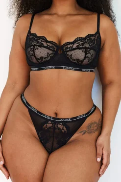 Lounge Underwear Bestsellers Blossom Balcony Bra (Set) - Black 9 Lounge Underwear Bestsellers Blossom Balcony Bra (Set) - Black