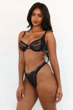 Lounge Underwear Liberty Balcony Bra (Set) - Black