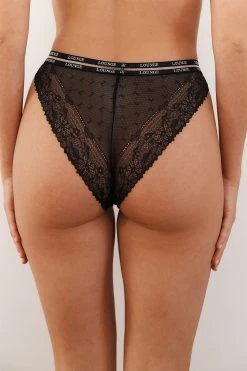 Lounge Underwear Vogue Balcony Briefs - Black