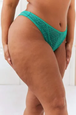 Lounge Underwear Outlet Icon Balcony Thong - Emerald