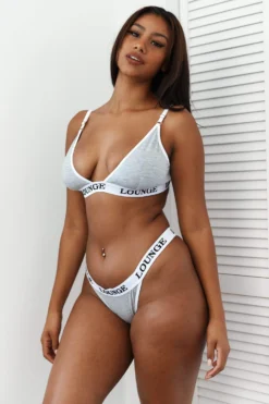 Lounge Underwear Bestsellers Bamboo Triangle Bra (Set) - Grey 4 Lounge Underwear Bestsellers Bamboo Triangle Bra (Set) - Grey
