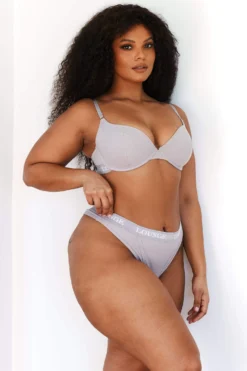 Lounge Underwear Bestsellers Ultra Comfort Ribbed T-Shirt Bra (Set) - Grey