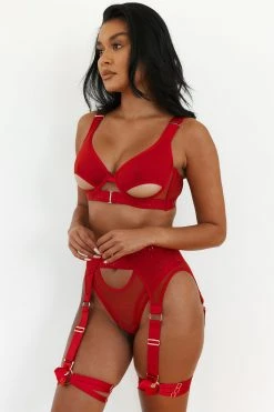 Lounge Underwear Luna Intimates Bra (Set) - Red