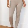 Lounge Underwear Reborn High Waisted Leggings (Set) - Mink Bestsellers
