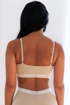 Lounge Underwear Slumber Pyjama Bralette - Mink Neuheiten