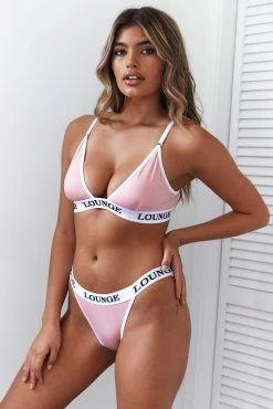 Lounge Underwear BH Ohne Bügel Sets Bamboo Triangle Bra (Set) - Pink 13 Lounge Underwear BH Ohne Bügel Sets Bamboo Triangle Bra (Set) - Pink