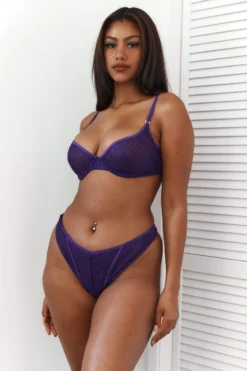 Lounge Underwear Outlet Icon Balcony Bra (Set) - Purple Outlet