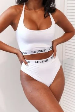 Lounge Underwear Bamboo Basic Bralette (Set) - White BH Ohne Bügel Sets 4 Lounge Underwear Bamboo Basic Bralette (Set) - White BH Ohne Bügel Sets