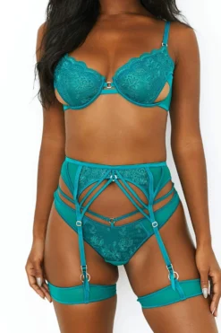 Lounge Underwear Willow Intimates Bra (Set) - Turquoise
