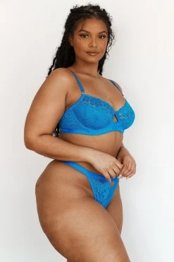Lounge Underwear Flair Balcony Bra (Set) - Cobalt Blue Neuheiten