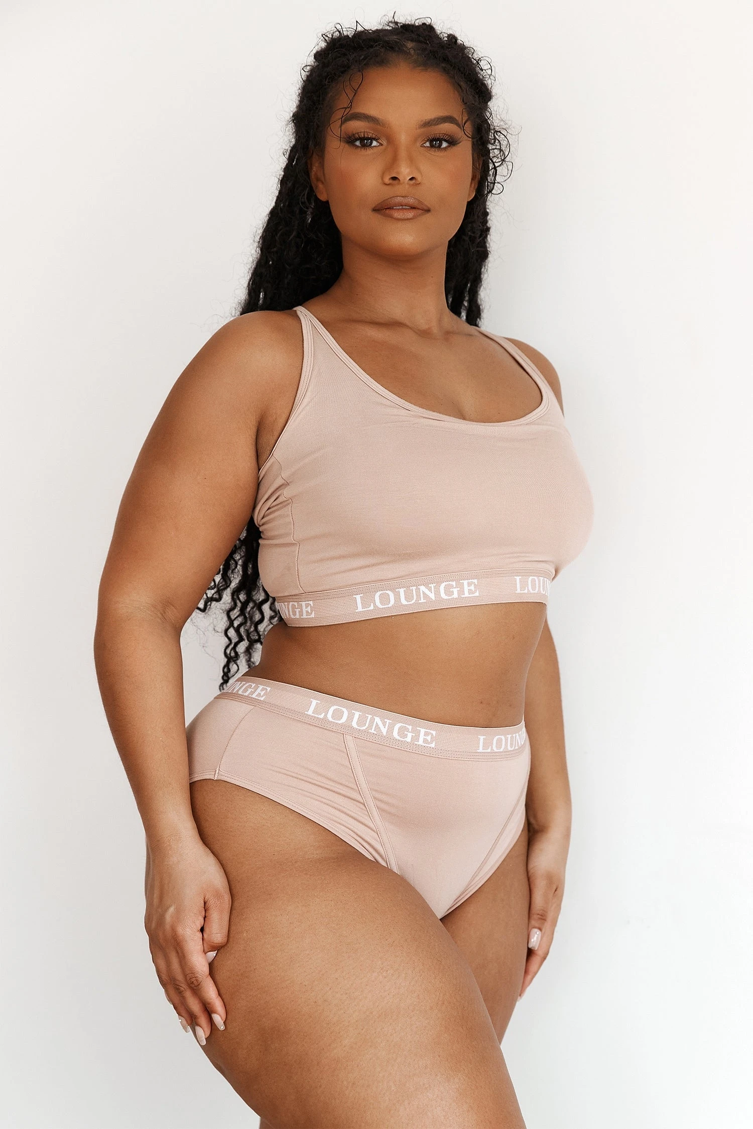 4-TaupeBambooBasicBralette_BriefsSet-Leslie.jpg Lounge Underwear Bamboo Basic Bralette (Set) - Taupe