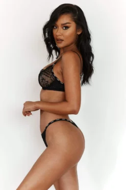 Lounge Underwear Sustainable Charmed Balcony Bra (Set) - Black 8 Lounge Underwear Sustainable Charmed Balcony Bra (Set) - Black