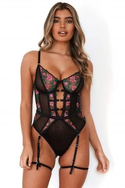 Lounge Underwear Bestsellers Brooke Bodysuit - Black