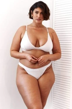 Lounge Underwear Bamboo Triangle Bra (Set) - All Cream BH Ohne Bügel Sets