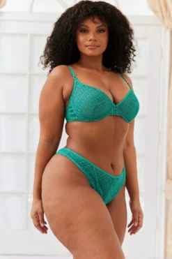 Lounge Underwear Outlet Outlet Icon Balcony Bra (Set) - Emerald