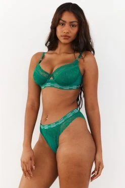 Lounge Underwear Bügel-BH Sets Vogue Balcony Bra (Set) - Emerald 16 Lounge Underwear Bügel-BH Sets Vogue Balcony Bra (Set) - Emerald