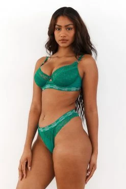 Lounge Underwear Bügel-BH Sets Vogue Balcony Bra (Set) - Emerald 8 Lounge Underwear Bügel-BH Sets Vogue Balcony Bra (Set) - Emerald