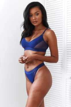 Lounge Underwear BH Ohne Bügel Sets Contour Mesh Bra (Set) - Navy 4 Lounge Underwear BH Ohne Bügel Sets Contour Mesh Bra (Set) - Navy
