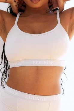 Lounge Underwear Neuheiten Slumber Pyjama Bralette - Pearl