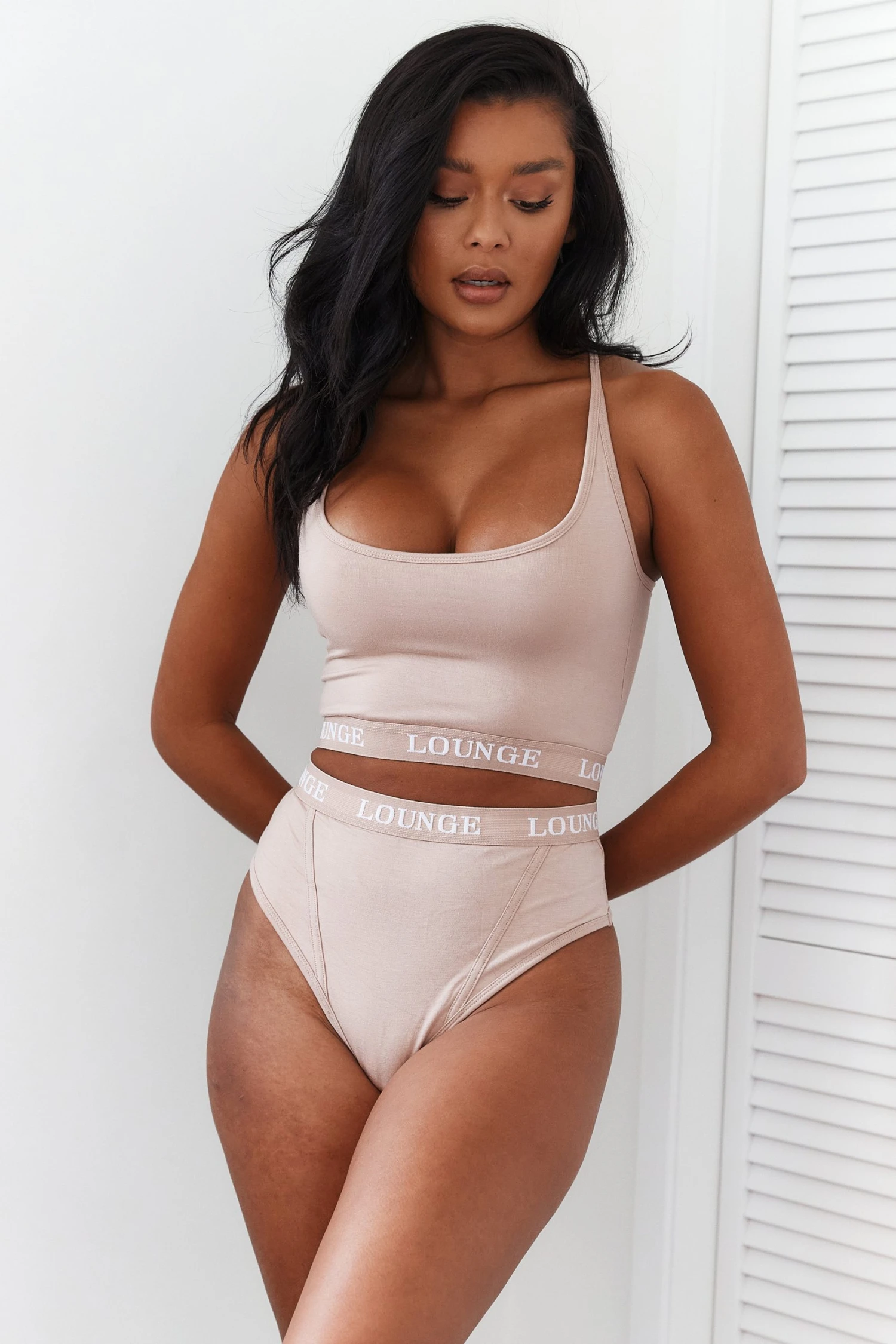 4TaupeBasicBraandThongMuriel-1.jpg Lounge Underwear Bamboo Basic Bralette (Set) - Taupe