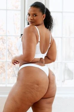 Lounge Underwear BH Ohne Bügel Sets Bare Bra (Set) - White