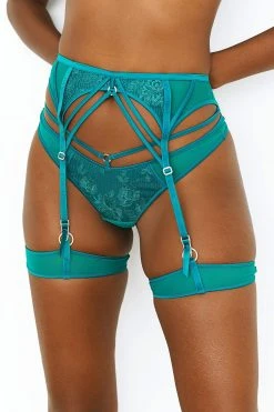 Lounge Underwear Willow Intimates Bra (Set) - Turquoise 6 Lounge Underwear Willow Intimates Bra (Set) - Turquoise