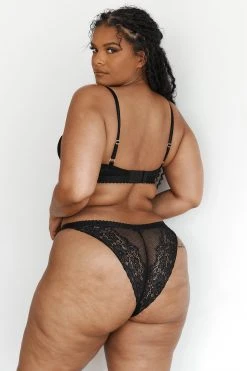 Lounge Underwear Flair Balcony Bra (Set) - Black