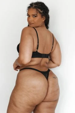 Lounge Underwear Flair Balcony Bra (Set) - Black