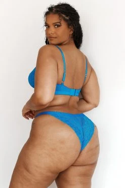 Lounge Underwear Flair Balcony Bra (Set) - Cobalt Blue Neuheiten