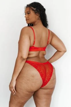 Lounge Underwear Neuheiten Flair Balcony Bra (Set) - Red