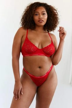 Lounge Underwear Bestsellers Balcony Bra (Set) - Red