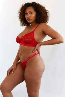 Lounge Underwear Bestsellers Balcony Bra (Set) - Red
