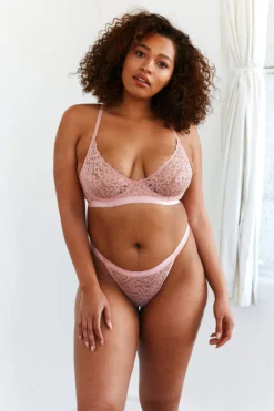 Lounge Underwear Outlet Outlet Balcony Bra (Set) - Pink 8 Lounge Underwear Outlet Outlet Balcony Bra (Set) - Pink