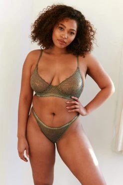 Lounge Underwear Outlet Outlet Balcony Bra (Set) - Khaki 6 Lounge Underwear Outlet Outlet Balcony Bra (Set) - Khaki