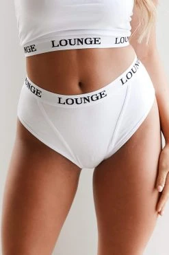Lounge Underwear Outlet Outlet Basic Briefs - White