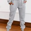 Lounge Underwear High Waisted Scrunchie Joggers - Grey